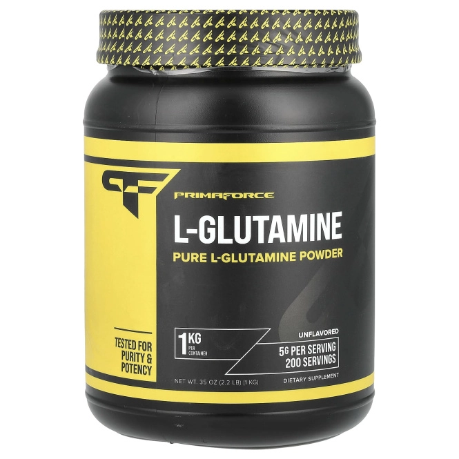 Primaforce, Glutaform, 100% L-глутамин, Без вкусовых добавок, 1000 г