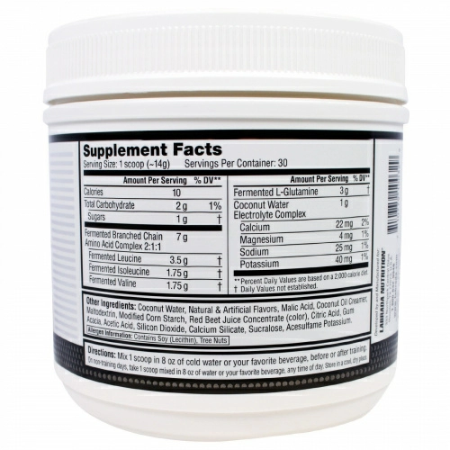 Labrada Nutrition, "Сила BCAA", аминокислоты с разветвленными боковыми цепями (BCAA), со вкусом клубники и киви, 15,06 унций (427 г)