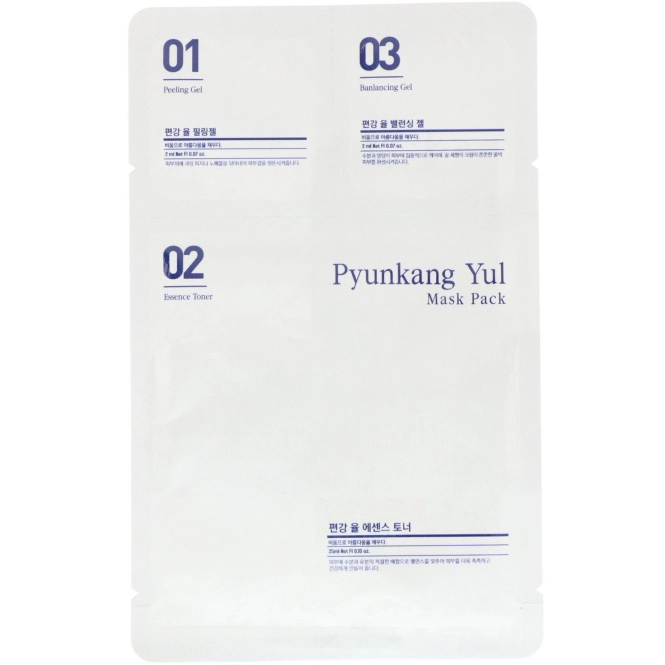 Pyunkang Yul, Комплект масок, трехэтапный уход за кожей, 5 шт.