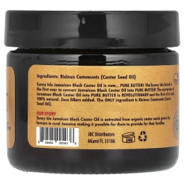 Sunny Isle, Ямайское черное касторовое масло, чистое масло, 2 жидких унции