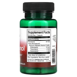 Swanson, Поликозанол, 20 мг, 60 капсул