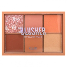 Clio, Pro Blusher Palette, Mute Petal, 1 палитра