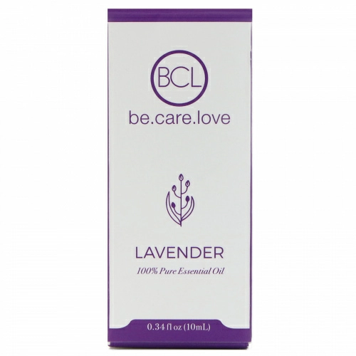 BCL, Be Care Love, 100% чистое эфирное масло, лаванда, 0,34 ж. унц. (10 мл)