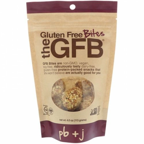 The GFB, Перекусы без глютена, PB + J, 4 унц. (113 г)