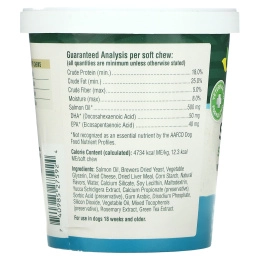 petnc NATURAL CARE, Естественный уход за домашними животными, кожа и шерсть, вкус печени, для всех собак, 60 жевательных пастилок