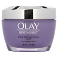 Olay, Regenerist, ночной восстанавливающий крем, без отдушек, 48 г (1,7 унции)