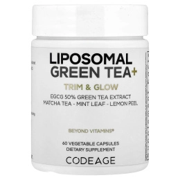 Codeage, Liposomal Green Tea +, 60 растительных капсул