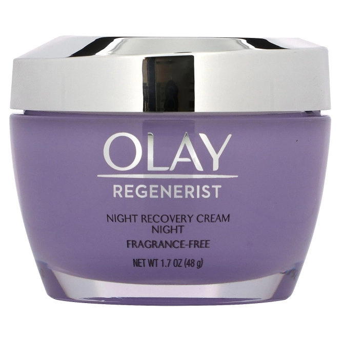 Olay, Regenerist, ночной восстанавливающий крем, без отдушек, 48 г (1,7 унции)