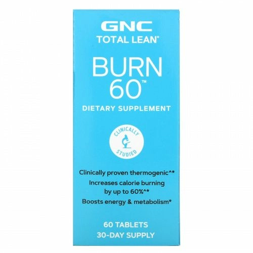 GNC Total Lean, Burn 60, 60 Tablets