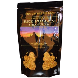 C.C. Pollen, High Desert, Пчелиная пыльца в гранулах, 16 унций (454 г) (Ice)