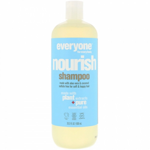Everyone, Nourish, Shampoo, 20.3 fl oz (600 ml)