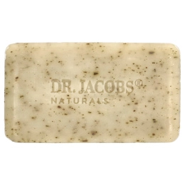 Dr. Jacobs Naturals, Отшелушивающее кастильское мыло с люфой, мохито с мятой и огурцом, 142 г (5 унций)