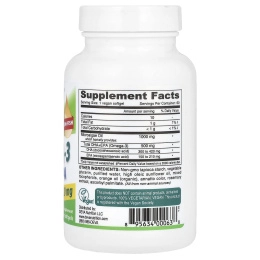 Deva, Веганские омега-3 DHA-EPA, 500 мг, 60 веганских мягких таблеток