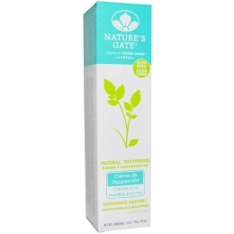 Nature's Gate, Натуральная зубная паста, Crème de Peppermint, 6 унций (170 г)