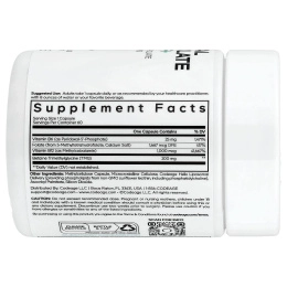 Codeage, липосомальный L-метилфолат 5-MTHF+, 60 растительных капсул