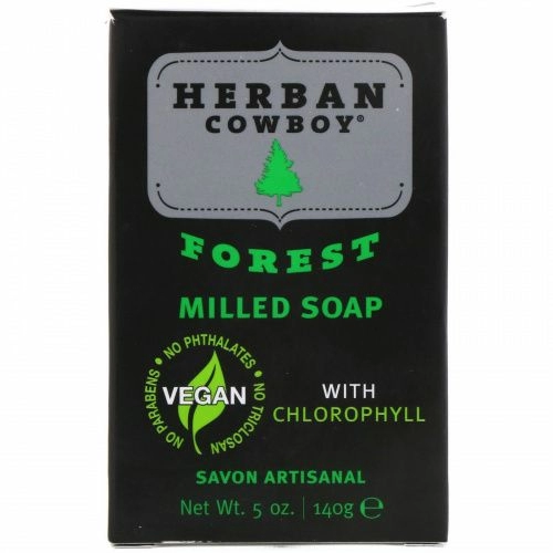 Herban Cowboy, Пилированное мыло, запах леса, 5 унц. (140 г)