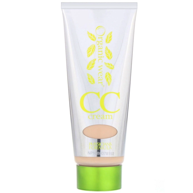 Physicians Formula, Organic Wear, CC-крем, цвет + коррекция, Светлый оттенок, 1,2 жидкой унции (35 мл)