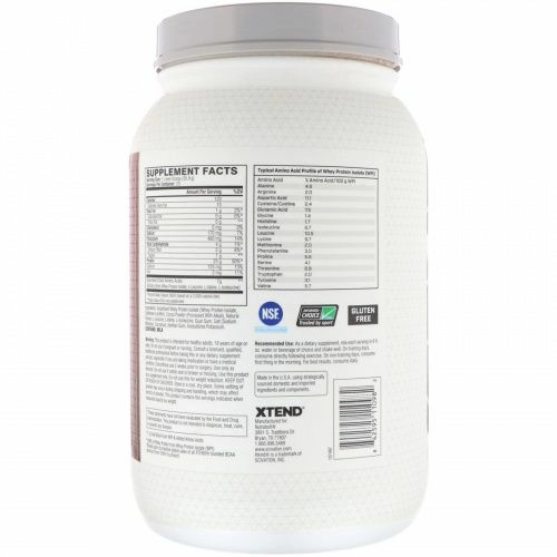 Scivation, Xtend Pro, сывороточный изолят, шоколадный вкус, 1,82 фунта (826 г)