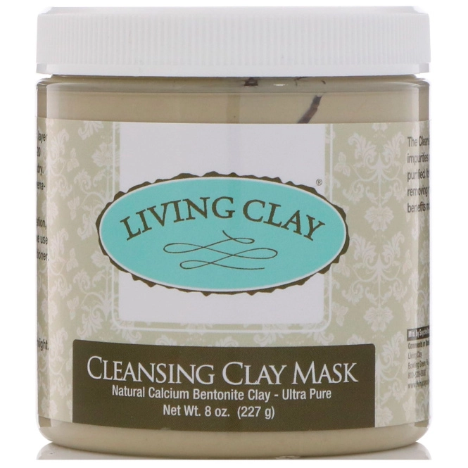 Living Clay, Cleansing Clay Mask, 8 oz (227 g)
