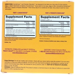 Nature's Secret, Candistroy, набор из 2 частей, 2 бутылочки по 60 таблеток