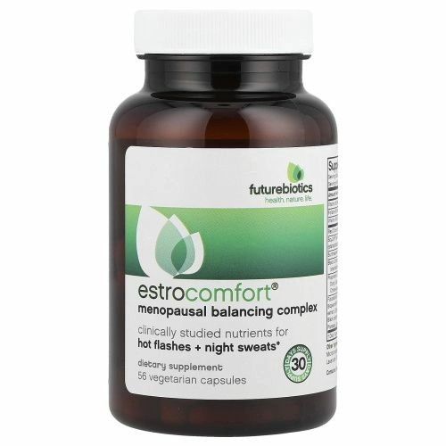 Futurebiotics, EstroComfort®, комплекс для восстановления баланса во время менопаузы, 56 вегетарианских капсул