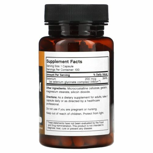 FutureBiotics, Селен, 200 мкг, 100 капсул