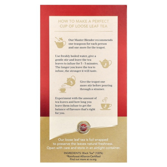 Barry's Tea, рассыпной лист, смесь с золотом, 250 г