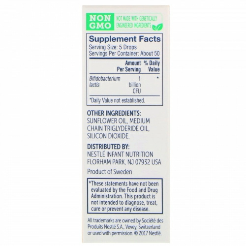 Gerber, Gentle, Everyday Probiotic Drops, 0.34 fl oz (10 ml)