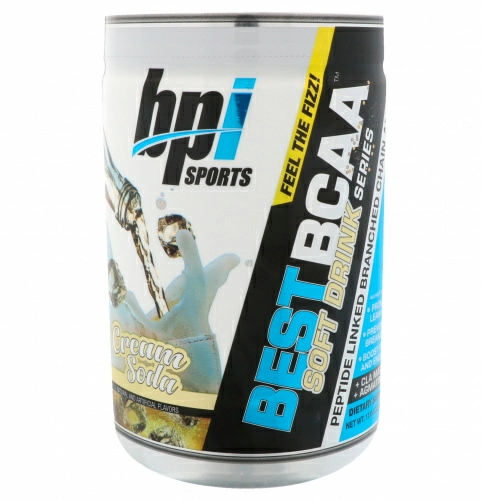 BPI Sports, Лучшие аминокислоты с разветвлённой цепью, крем-сода, 11,64 унц. (330 г)