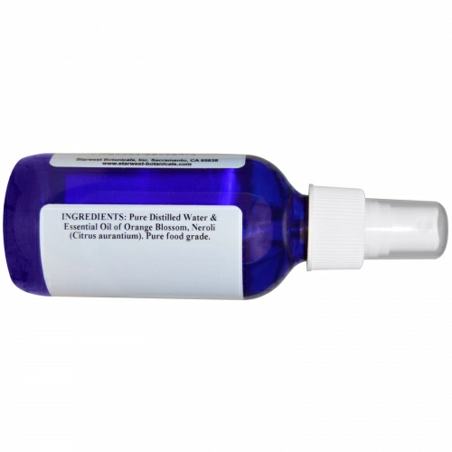 Starwest Botanicals, Цветочная апельсиновая вода, 118 мл