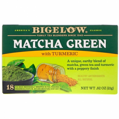 Bigelow, Matcha Green Tea with Turmeric, .82 oz (23 g)