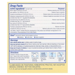 Boiron ColdCalm, 30 жидких порций, 0,34 унции каждая