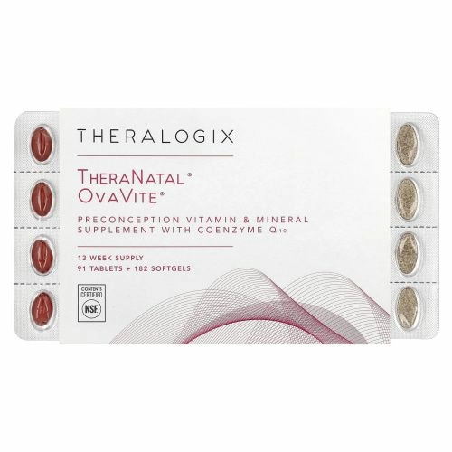 Theralogix, TheraNatal, OvaVite`` 91 таблетка + 182 мягкие таблетки