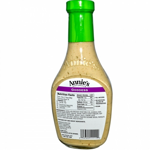 Annie's Naturals, Натуральный соус «Богиня», 16 жидк. унц. (473 мл)