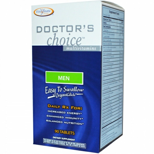 Nature's Way, Мультивитамины Doctor's Choice, Для мужчин, 90 таблеток