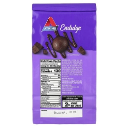 Atkins, Endulge ™, трюфели, молочный шоколад, 12 шт., 10 г (0,35 унции)
