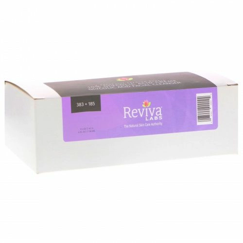 Крем с 10% гликолевой кислоты Reviva Labs и очищающее средство для лица, комплект