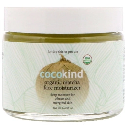 Cocokind, Органический увлажняющий крем для лица с маття, 2 унции (60 мл)