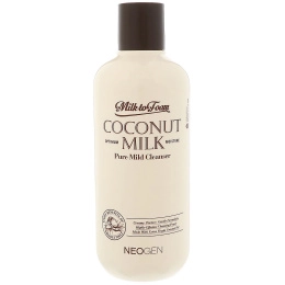 Neogen, Milk to Foam Coconut Milk, Pure Mild Cleanser, 9.9 fl oz (300 ml)