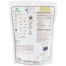 Natierra, Органические высушенные яблоки, 42,5 г