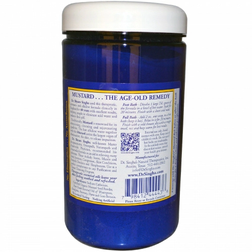 Dr. Singha's, Горчица для ванн, 32 унции (907 г)