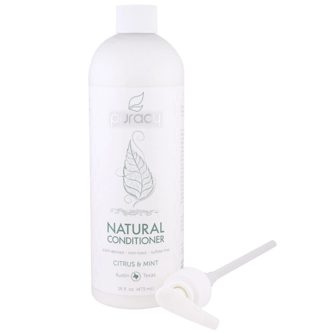 Puracy, Натуральный кондиционер, Цитрус и мята, 16 унций (473 мл)