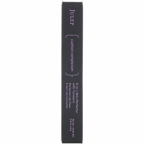 Julep, Cushion Complexion, корректор «5 в 1» с куркумой, оттенок кашемировый, 4,6 г