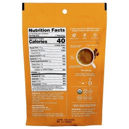 Four Sigmatic, Focus, органический растворимый кофе латте с ежовиком гребенчатым, вкус мокко, 120 г (4,23 унции)