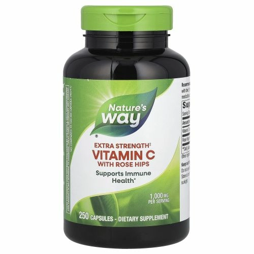 Nature's Way, Витамин С шиповником, 1 000 мг, 250 капсул