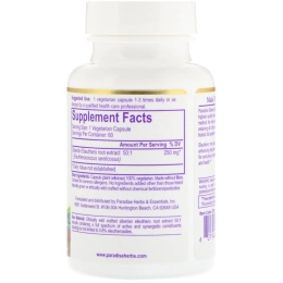 Paradise Herbs, Продукция из Сибири, Сибирский женьшень, 60 растительных капсул