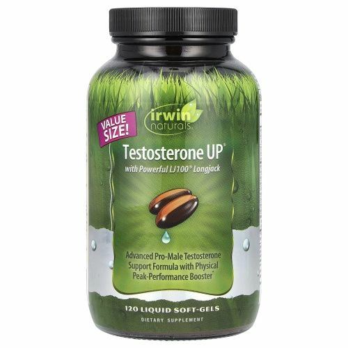 Irwin Naturals, Тестостерон UP 120 софтгелей