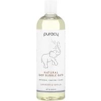 Puracy, Натуральная детская пена для ванн, лаванда и ваниль, 16 жидких унций (473 мл)