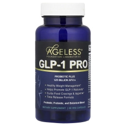 Ageless Foundation Laboratories, GLP-1 PRO`` 60 растительных капсул