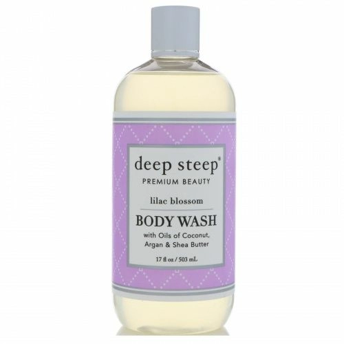 Deep Steep, Гель для душа, сирень, 17 ж. унц.(503 мл)